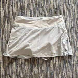 lululemon athletica light blue skort